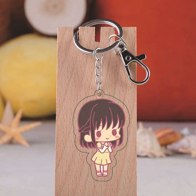 Anime Figure Keychains - Ideal for Anime Fans & Students