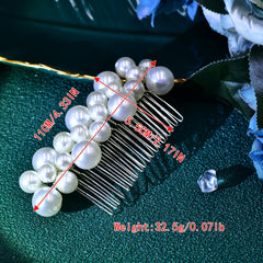 European American Bride Wedding Hair Comb Temperament Accessory