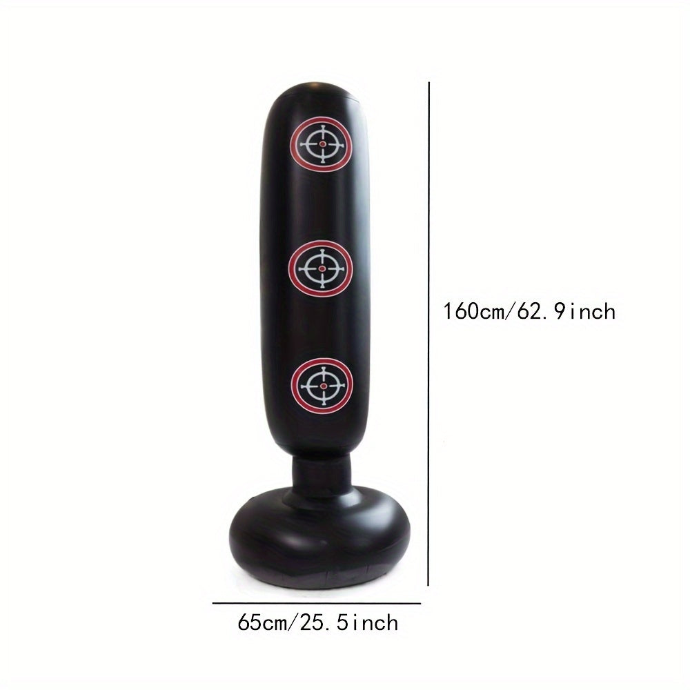 Inflatable Boxing Column Punching Bag Toy Fitness Sandbag