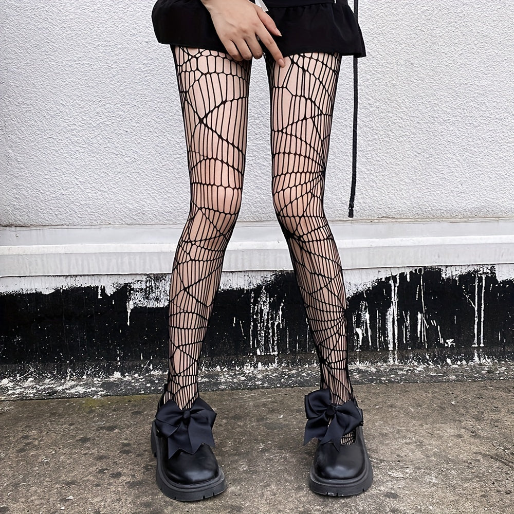 Fishnet Tights High Waist Mesh Pantyhose Women's Stockings