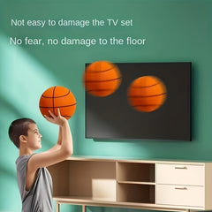Orange Striped Silent Basketball for Indoor Training