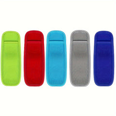 10 Reusable Popsicle Bags Colorful Ice Pop Sleeves for Outdoor Camping