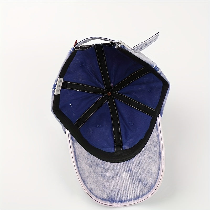 Cotton Baseball Cap Outdoor Sun Shade Soft Top Hat