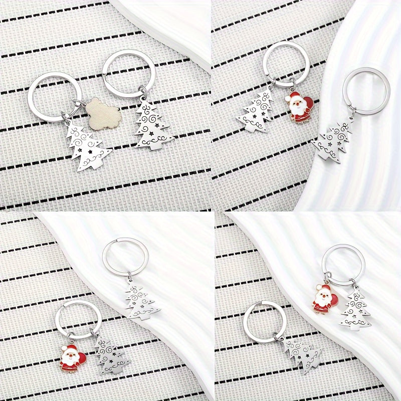 1pc Christmas Tree Keychain Bag Backpack Pendant Gift