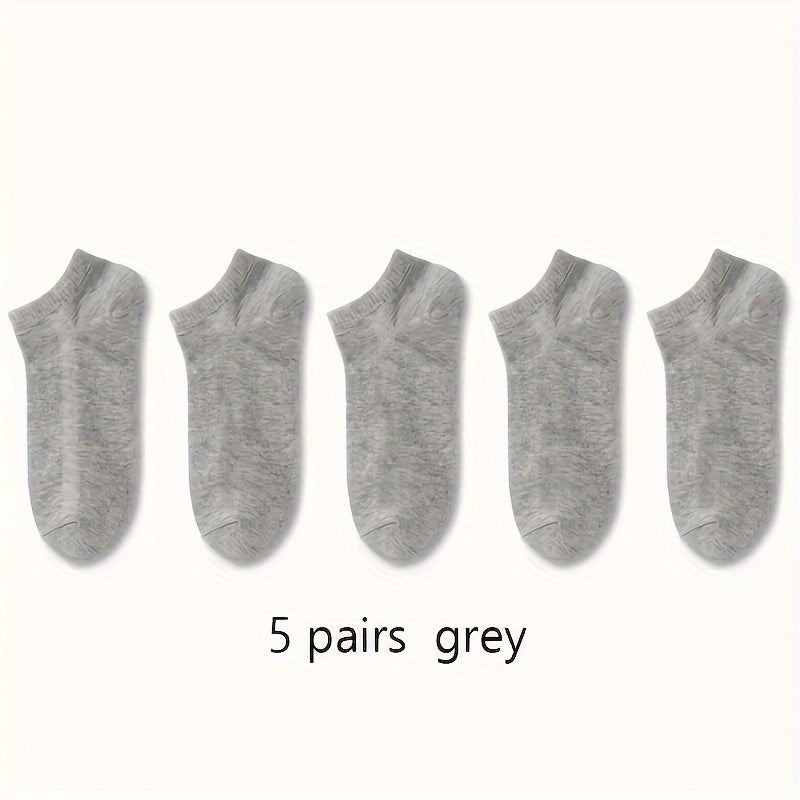 20 Pairs Men Women Socks Comfortable Breathable Ankle Socks Spring