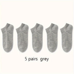 20 Pairs Men Women Socks Comfortable Breathable Ankle Socks Spring