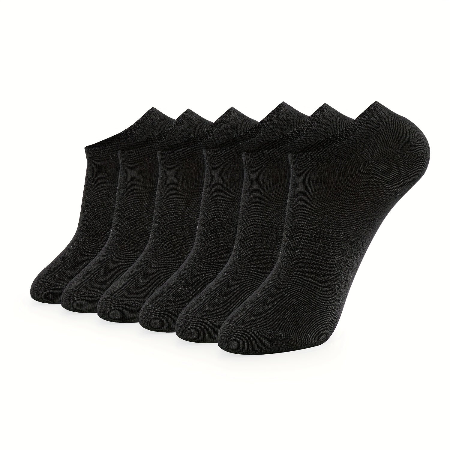 6 Pairs Women's Soft Lightweight Sports Ankle Socks
