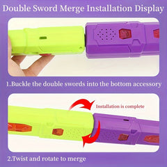 3D Gravity Radish Telescopic Sword Decompression Toy