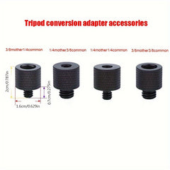 Camera Tripod Adapter Thread 3 8 Female 1 4 Male To 1 4 Male 3 8 Male