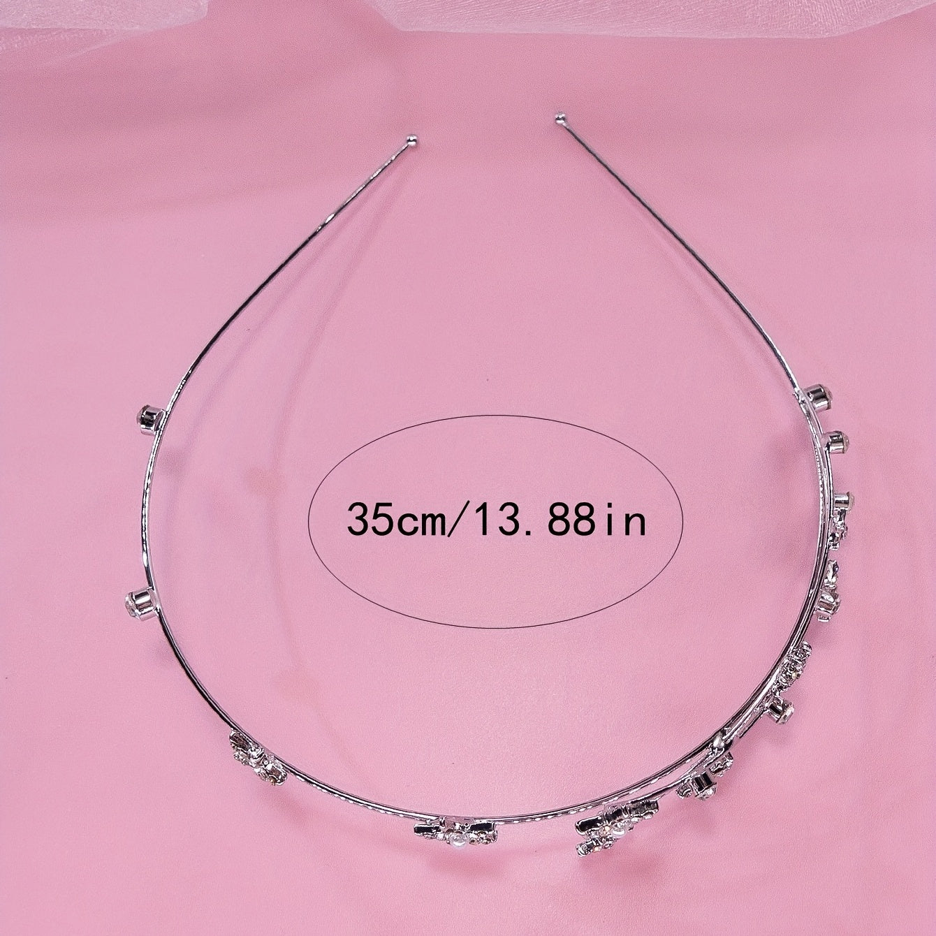 Star Shape Rhinestone Head Hoop Bridal Wedding Hair Accessories