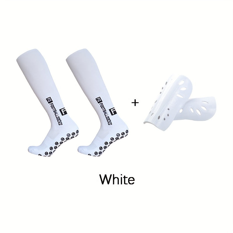 Men's Breathable Fitness Shin Guards Soccer Socks