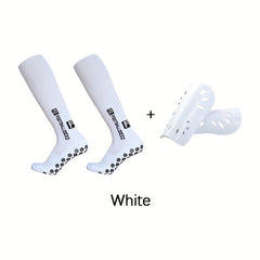 Men's Breathable Fitness Shin Guards Soccer Socks
