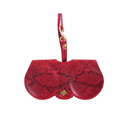 Snake Pattern Glasses Bag Sunglasses Protective Cover Men Women