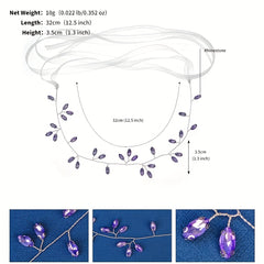 Crystal Headband Bridal Head Piece Wedding Hair Accessories