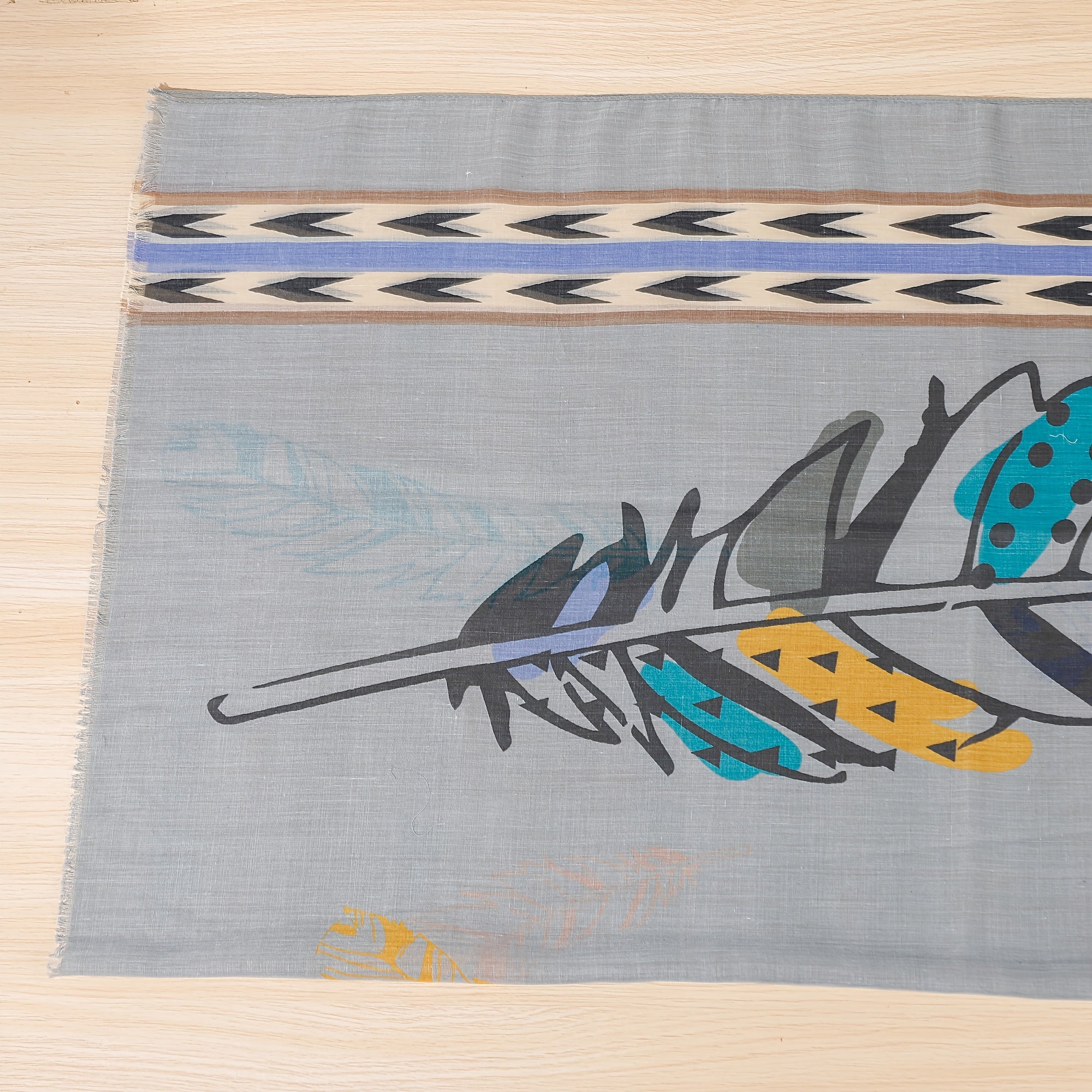 Women's Printed Beach Scarf Comfortable Head Wrap