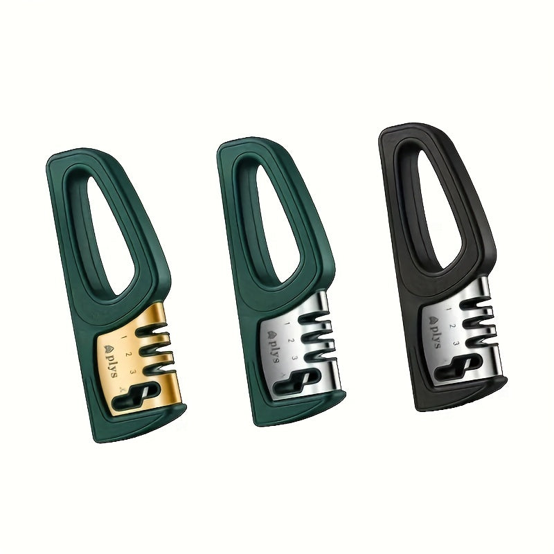 3 Stage Pro Scissor Sharpener Sharpen & Polish Dull Blades