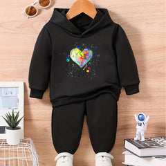 Infant Baby Love Heart Graphic Outfit