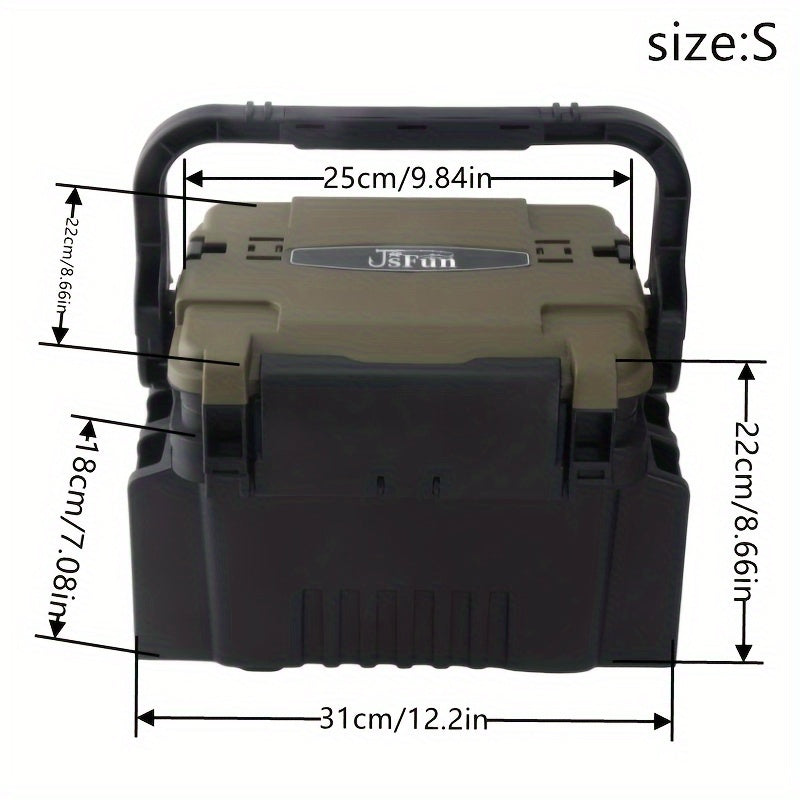 Large Capacity Fishing Tackle Box Outdoor Tool