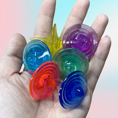 Acrylic Colored Gyroscopes Set of 7