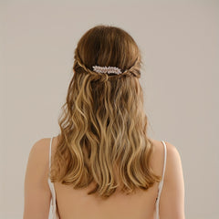Retro Zircon Hair Clip Side Clip Barrette Bridal Hair Accessories