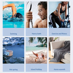 Quick Drying Beach Towel for Tennis, Soccer, Beach, Swimming Pool - Big Blanket