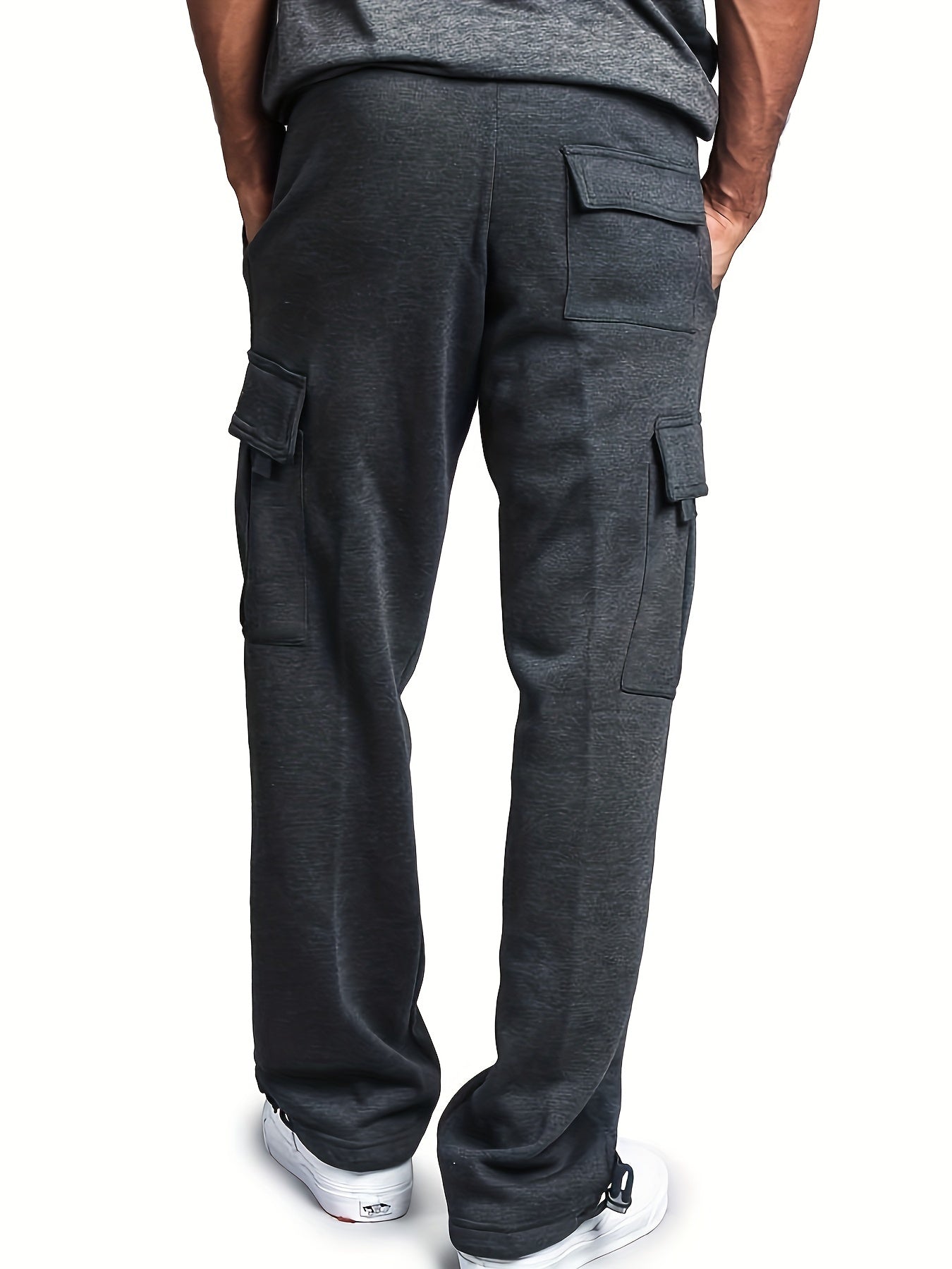 Men s Cargo Sweatpants Straight Leg Casual Fit Baggy Jogger Pants