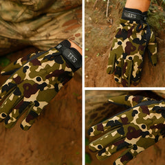 Tactical Non-slip Touch Screen Gloves Outdoor Sunscreen Half Finger Gloves
