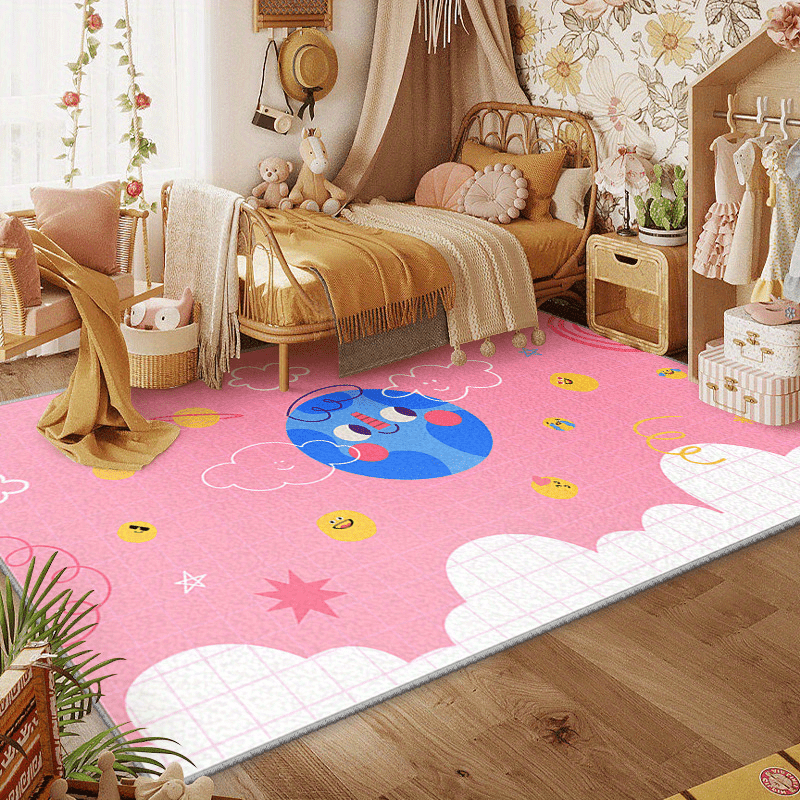 Children's Carpet Fun And Faux Cashmere Carpet Floor Mat