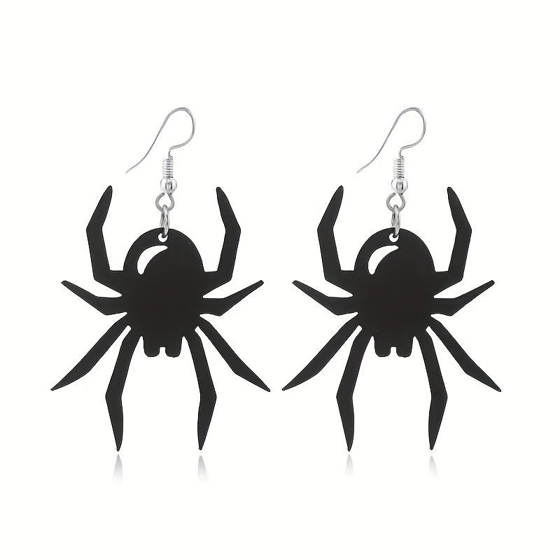 Halloween Skull Pumpkin Spider Earrings European American Gift