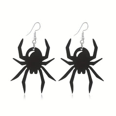 Halloween Skull Pumpkin Spider Earrings European American Gift