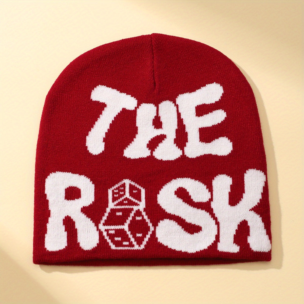 Fashionable Sport Windproof Knit Beanie Hat Embroidery Warm Ski Cold Hat