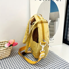 Kitten Shape Student Package Canvas Bag Personalized Handbag