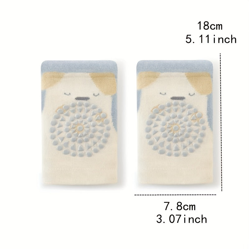 Baby Cartoon Kneepads Anti Slip Anti Fall Learning to Walk Protection
