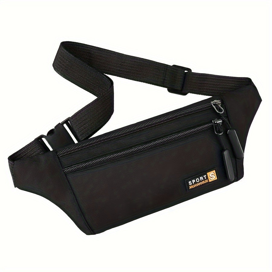 Outdoor Waist Bag Large Capacity Anti-splash Cash Mobile Phone Bag
