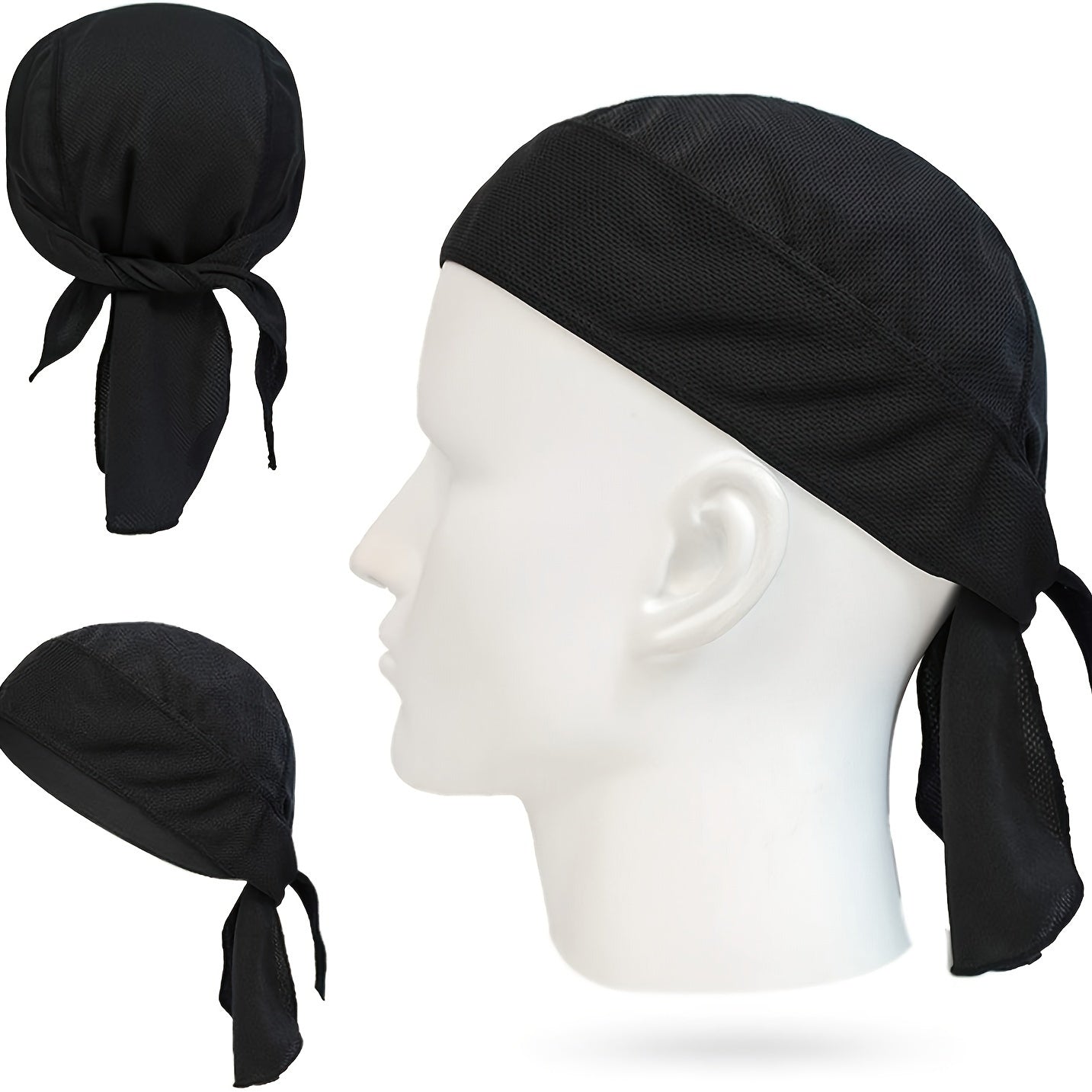 UV Protection Quick Dry Headscarf Cycling Pirate Cap