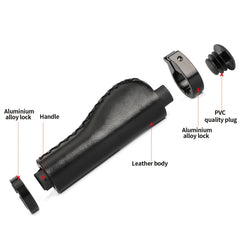 Leather Mountain Bike Grip Ergonomic Bike Grip Bicycle Accessories