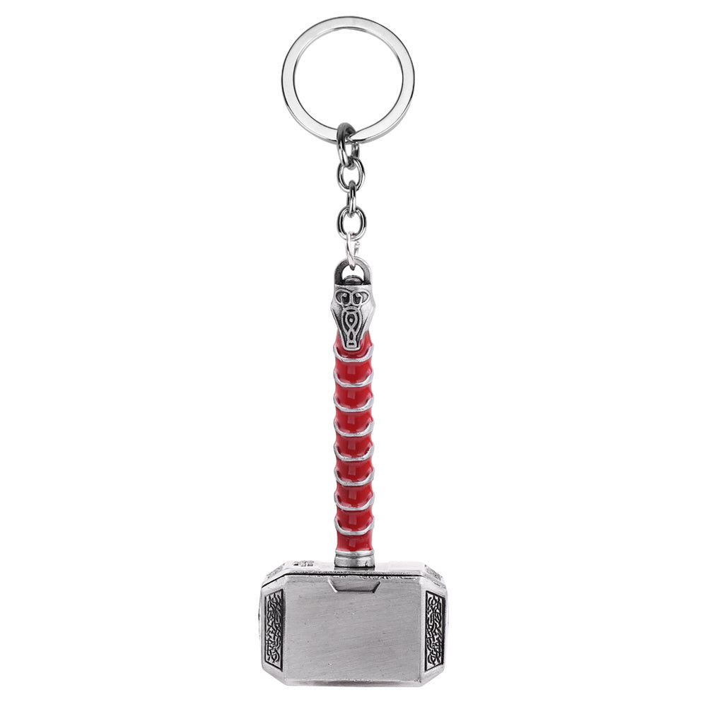 Hammer Keychain Metal Keyring Car Pendant Accessories