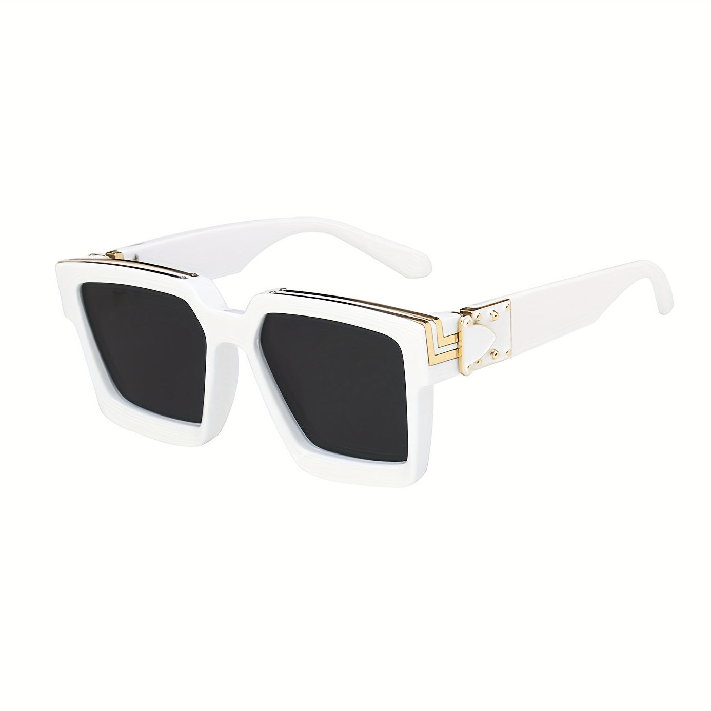 Men's Square Retro Punk Rock Hip Hop Sunglasses