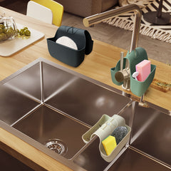 Silicone Sink Sponge Holder Caddy for Kitchen Sink