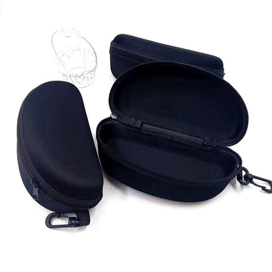 Men's Zipper PEVA Anti-Stress Glasses Case