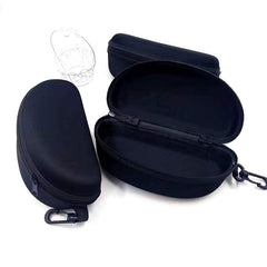 Men's Zipper PEVA Anti-Stress Glasses Case
