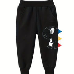 Dinosaur Print Boys Long Pants Spring/Autumn Kids Clothing