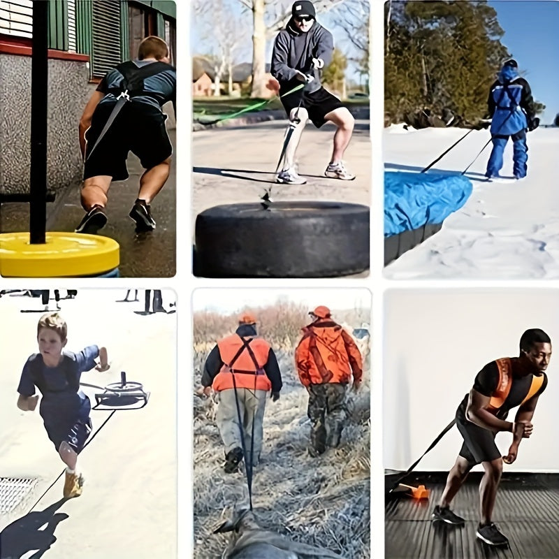 Running Speed Training Belt with 99 lbs Resistance Band