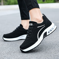 Women's Non-Slip Air Cushion Running Shoes Lace Up Casual Travel Shoes