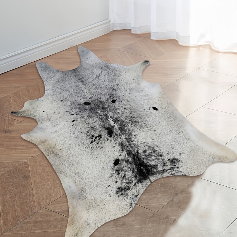 Faux Cowhide Carpet Western Home Decoration