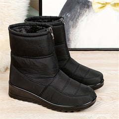 Women's Thermal Snow Boots Waterproof Slip on Winter Ankle Boots