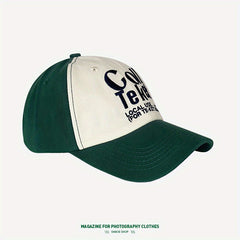 Casual Letter Peaked Cap Street Outdoor Soft Top Baseball Cap