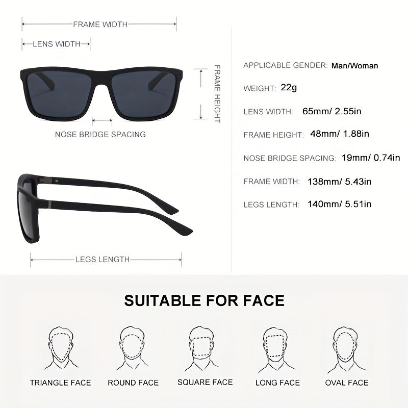 Men's Polarized Cycling Sunglasses UV Protection Sports Goggles