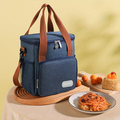 Cooler Bag Large Capacity Insulated Bento Bag for Office Worker Outdoor Picnic