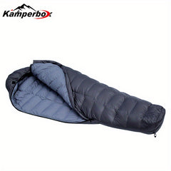 1pc Goose Down Sleeping Bag - Winter Camping & Hiking